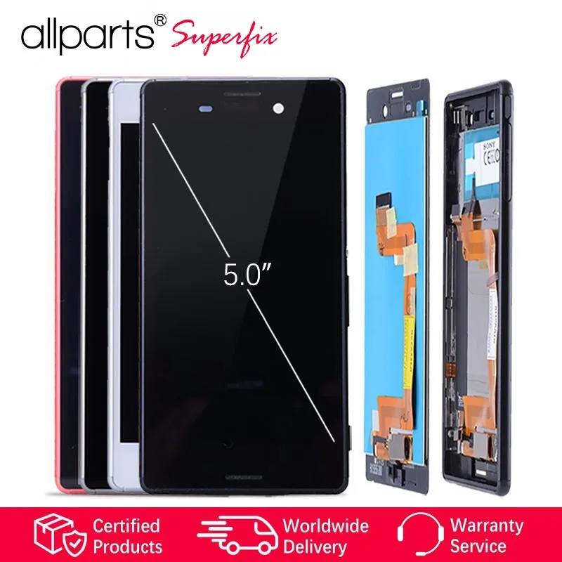 

Single Dual SIM LCD For Sony Xperia M4 Aqua LCD Display Touch Screen with Frame For Sony Xperia M4 Aqua LCD E2303 E2306 E2353