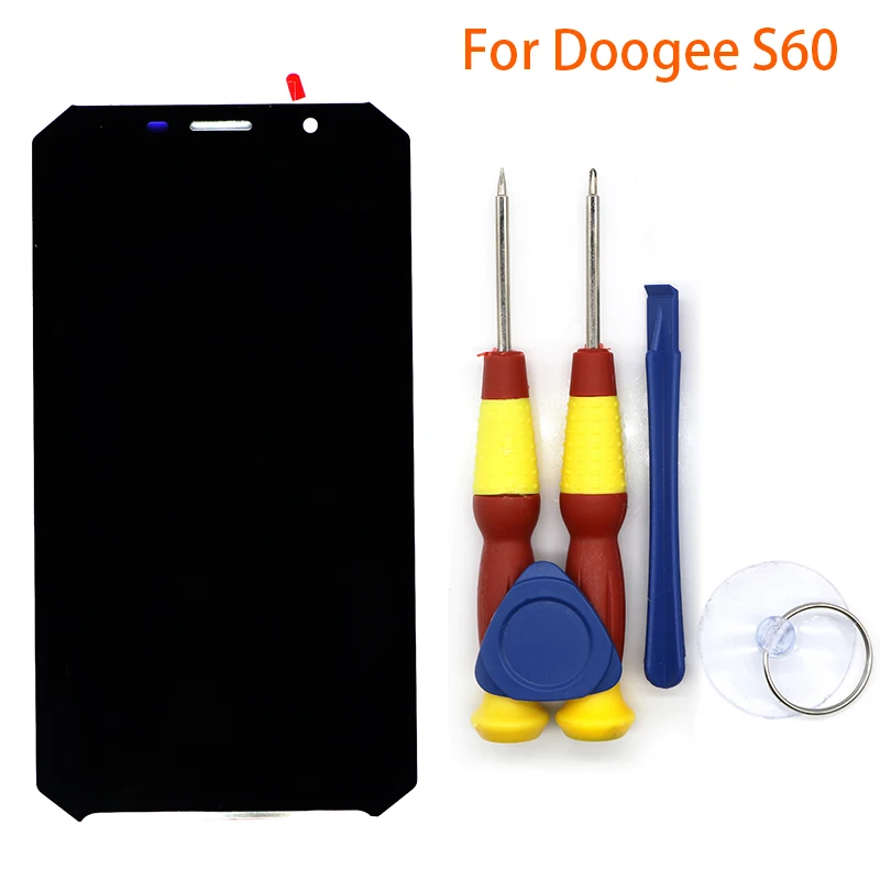 Оригинальный сенсорный ЖК экран для DOOGEE S60 сменные детали инструмент разборки