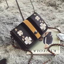 Women HandBags 2016 Christmas national trend vintage women’s handbag bag scrub small bag messenger bag chain bag