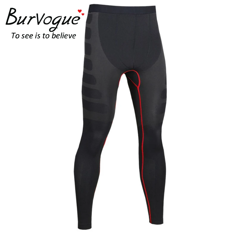 Burvogue мужские кальсоны термобелье брюки Quick Dry хлопчатобумажные плотно нижнее