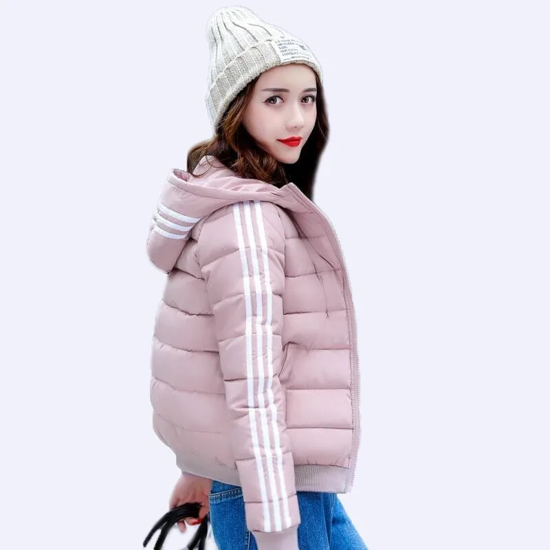 Buy Short Winter Jacket Women Parka 2018 Winter Coat 