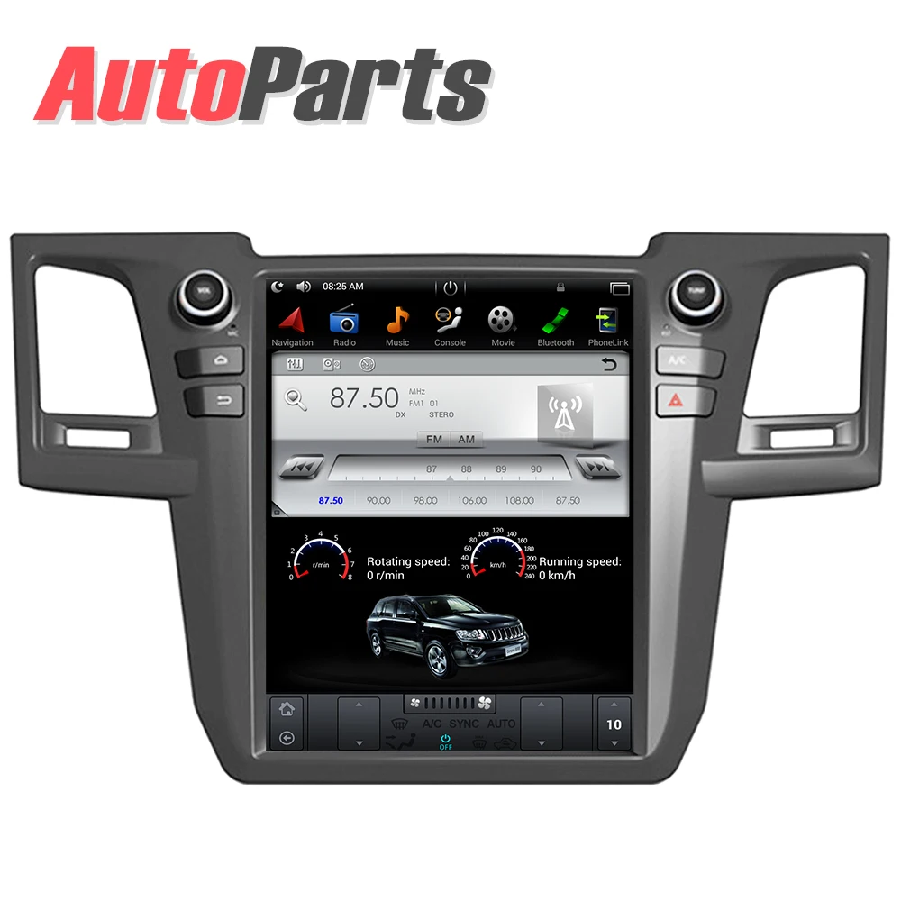 Top Tesla style Android 8.1 Car DVD GPS for Toyota Fortuner 2007-2015 car radio autoradio head unit 4GB RAM 32GB ROM 6 core 2 Top Tesla style Android 8.1 Car DVD GPS for Toyota Fortuner 2007-2015 car radio autoradio head unit 4GB RAM 32GB ROM 6 core 2