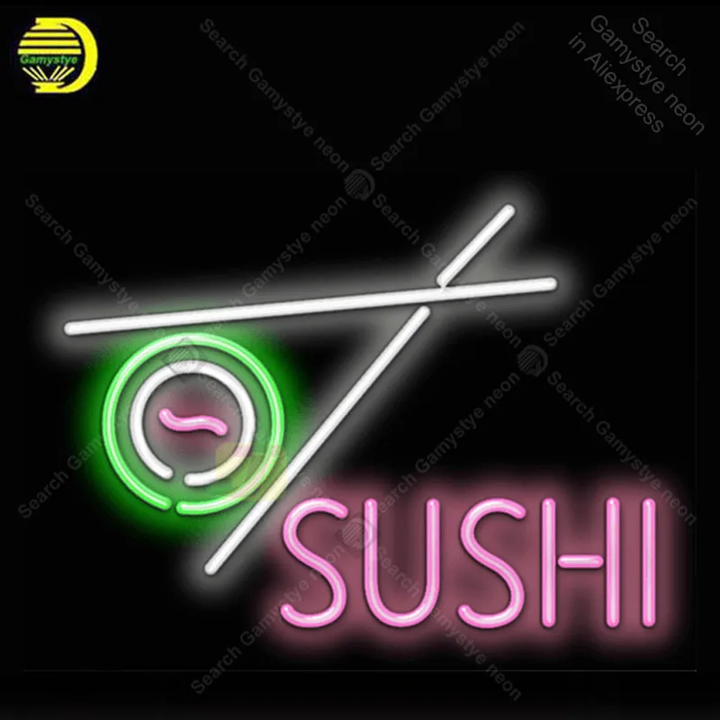 Sushi with Sushi Graphic Neon Light Sign Neon Bulb Sign Decor Store Coffee Neon lamp anuncio luminoso Atarii Dropshipping Sushi with Sushi Graphic Neon Light Sign Neon Bulb Sign Decor Store Coffee Neon lamp anuncio luminoso Atarii Dropshipping