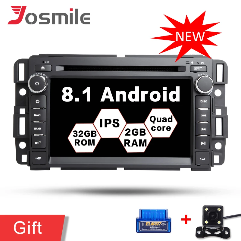 

Android 8.1 Car DVD Player Quad CoreFor Chevrolet Tahoe Traverse BUICK Enclave GMC HUMMER Multimedia Radio GPS TPMS Canbus Wifi