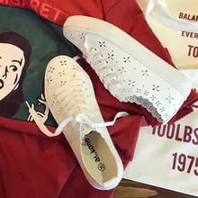 Женская Повседневная обувь; коллекция года; летние женские лоферы без застежки в минималистическом стиле; дышащие женские туфли из искусственной кожи на плоской подошве со шнуровкой