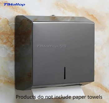 

282x100x262mm Stainless Steel Manual Holder Dispenser Paper Towel Rack Mirror Cup Toilet Box for Rose Bronze