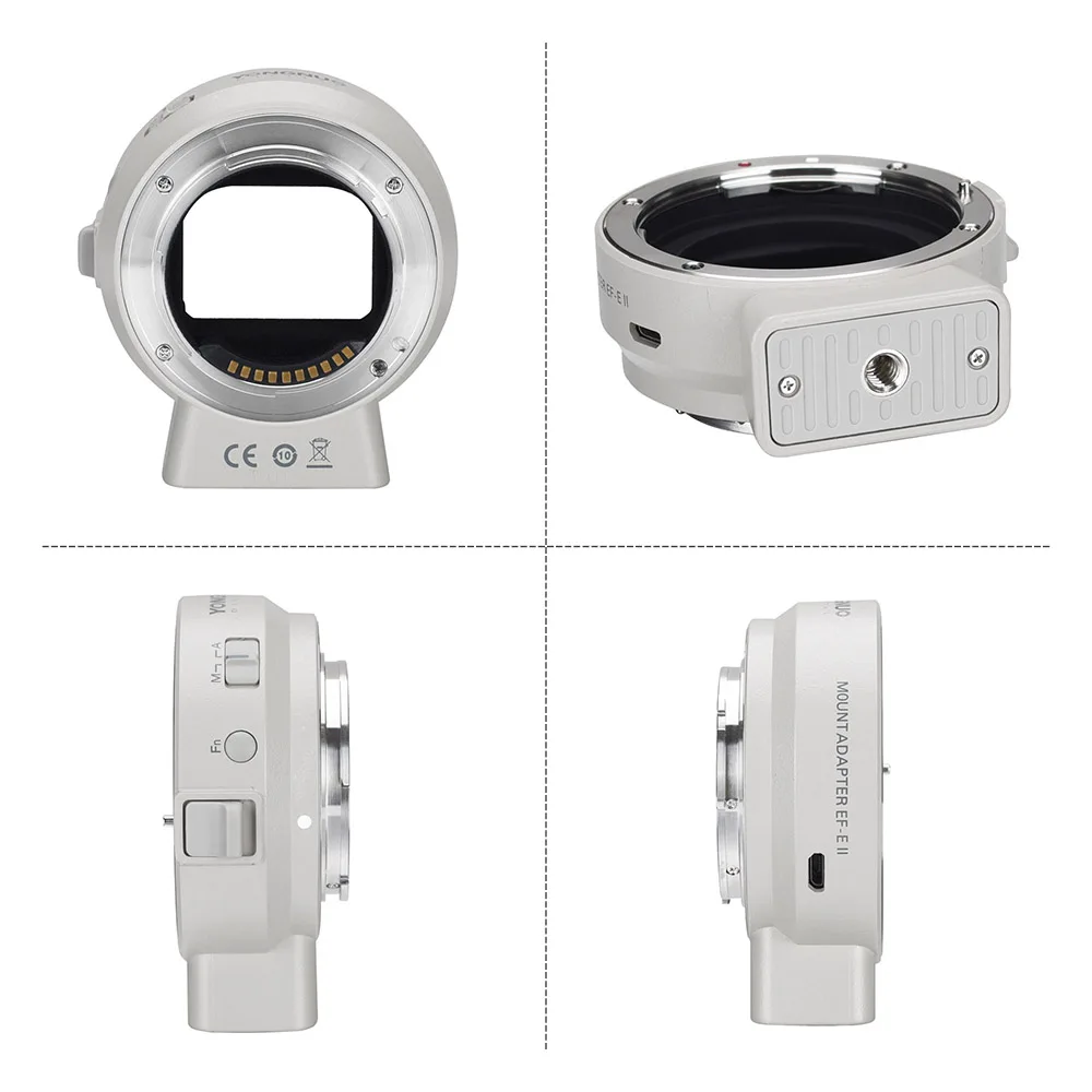 YONGNUO EF-E II Крепление объектива адаптер кольцо для sony E-Mount камера с автофокусом для Canon EF/EF-S YONGNUO Len для sony A6300 A6000 A7