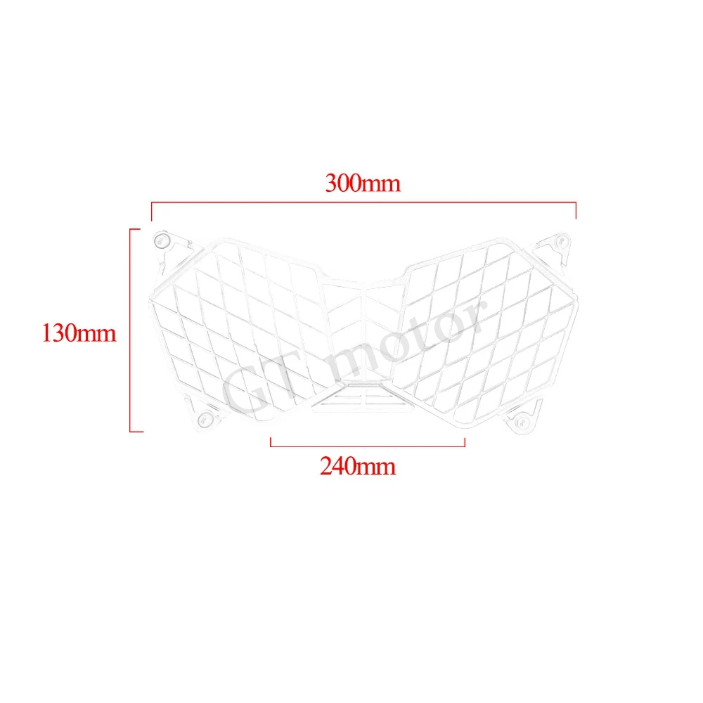 Мотоциклетный головной светильник решетка защитный свет крышка протектор для Triumph Tiger 800 2010-& Explorer 1200 2012