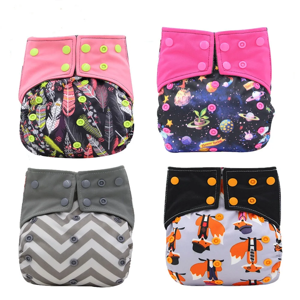 

Baby Charcoal Bamboo AIO Cloth Diaper Sewn Insert Cloth Diaper Bamboo Insert Nappy, Washable Reusable Pocket Diaper