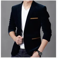 Мужской модный брендовый блейзер в британском стиле, повседневный приталенный пиджак, мужские блейзеры, мужское пальто Terno Masculino размера плюс 3XL