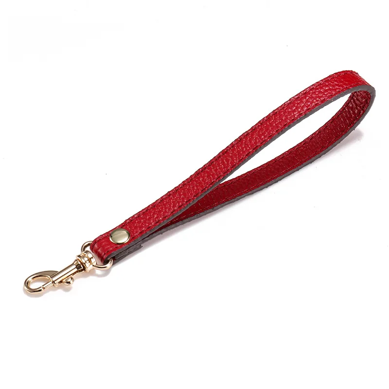 Women Bag Strap Genuine Leather Purse Handles Gold Silver Buckle Cow Leather Handles For Bags Hand Strap Accessories Wrist Belt