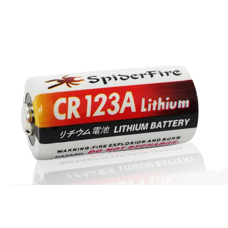 2 шт. литиевая батарея CR123 CR 123A CR17345 16340 cr123a 3v Non-аккумуляторные батареи для Камера газовый счетчик сухая батарея