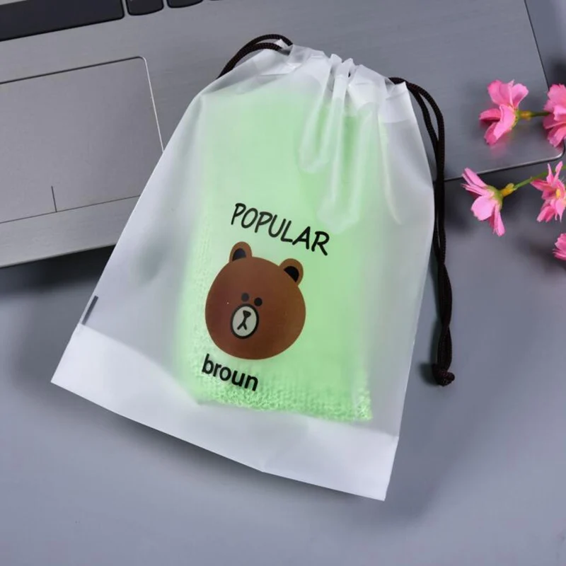Transparent Cosmetic Bag For Women Travel Storage Make Up Organizer Bag Multifunction Portable Drawstring Makeup Case Pouch Transparent Cosmetic Bag For Women Travel Storage Make Up Organizer Bag Multifunction Portable Drawstring Makeup Case Pouch