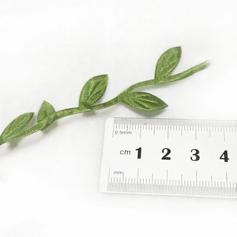 Zilue 40 м DIY ручной венки питания шелковая ткань искусственные листья деревьев