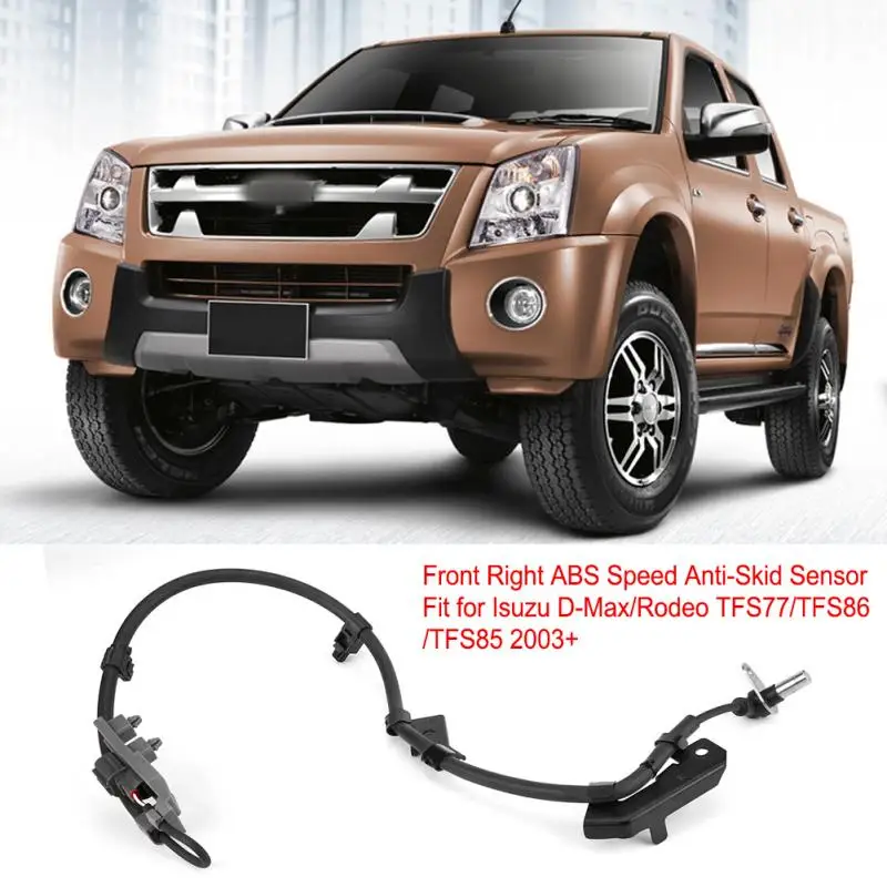 897387989 Front Right ABS Speed Anti Skid Sensor for Isuzu D Max/Rodeo