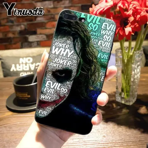 Yinuoda Joker распродажа Роскошные крутые аксессуары для телефонов Чехол для iPhone 7plus 6S 6plus 7 8 8Plus X XS XR XS MAX 5S 11 11pro max чехол - Цвет: 7