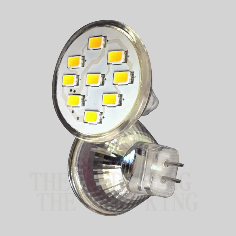 1 шт. супер яркий светодиодный прожектор mr11 SMD5730 с регулируемой яркостью 9