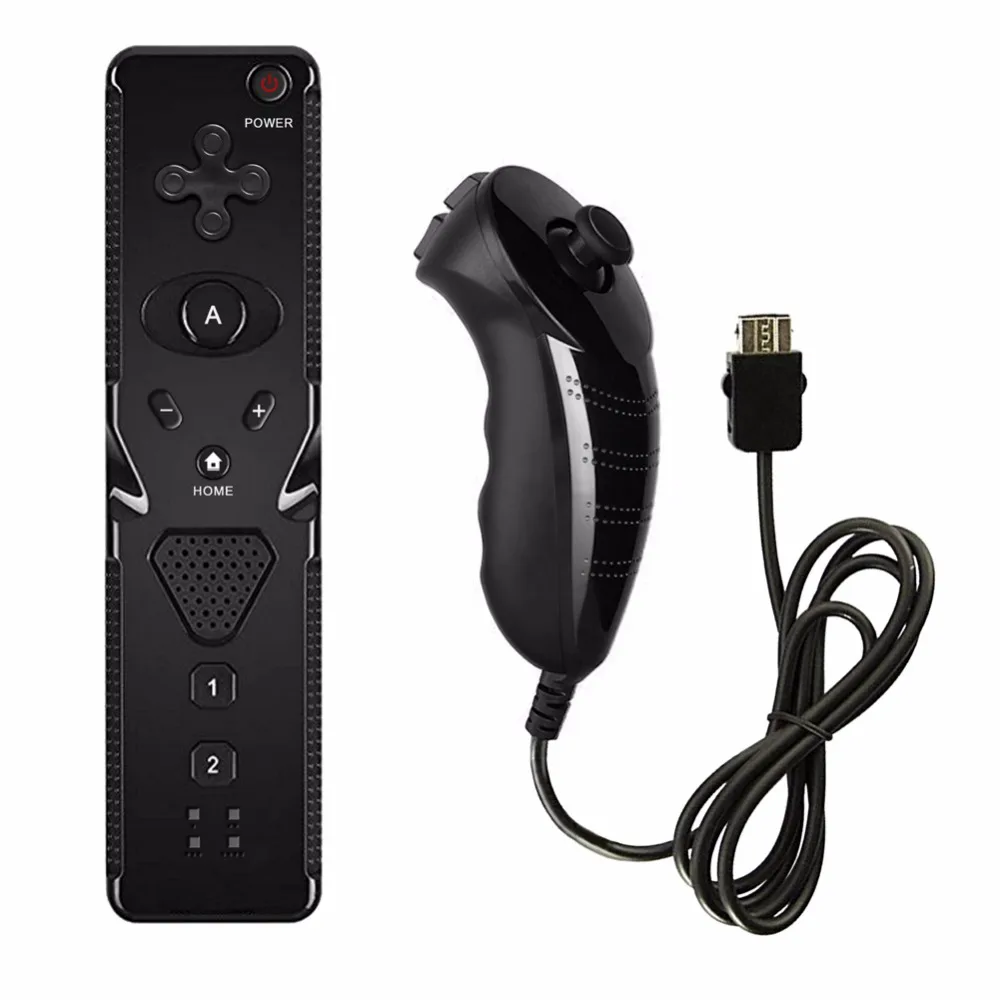 Wireless Remote Controller Nunchuk For Nintendo For Wii Without Motion