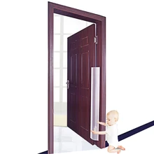 Детская дверная полоса боковая Защитная Наклейка детская ручная безопасность бесшовная двухсторонняя наклейка дверь угловая защита