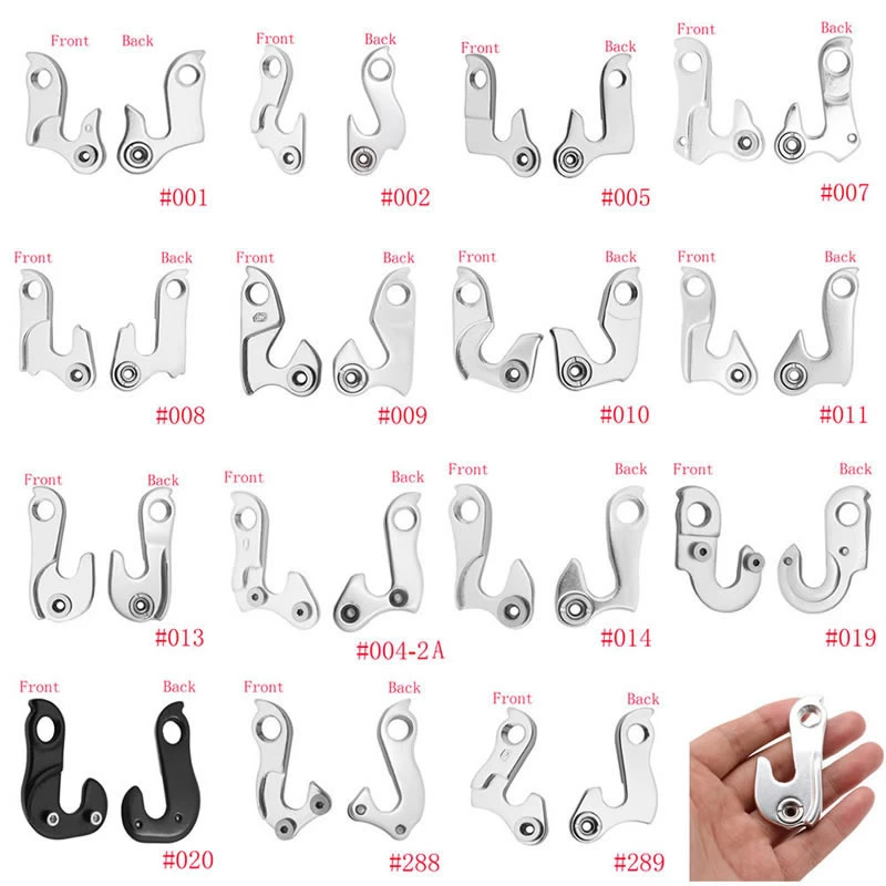 Silverock Drop Out Rear Gear Derailleur Hanger Fixed Gear Mech Converter Adapter Silverock Drop Out Rear Gear Derailleur Hanger Fixed Gear Mech Converter Adapter
