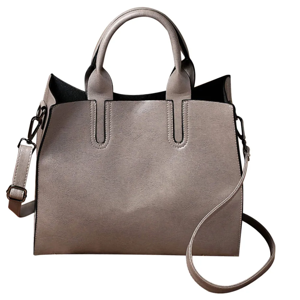 

Ladies Vintage Fashion Crossbody Bag PU Leather Ladies HandBags Women Messenger Bags Hand Bags Hot Sale H30522