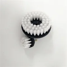 2 шт. мягкая насадка в виде щетки мощность скраб-щетка Чистая щетка используется на электрической дрели для ковер на диван кожа пластик деревянный