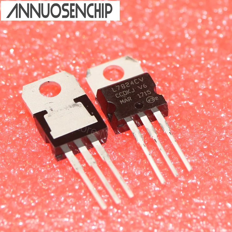 100pcs L7824CV L7824 LM7824 7824 NEW Good Quality-in Relays from Home ...