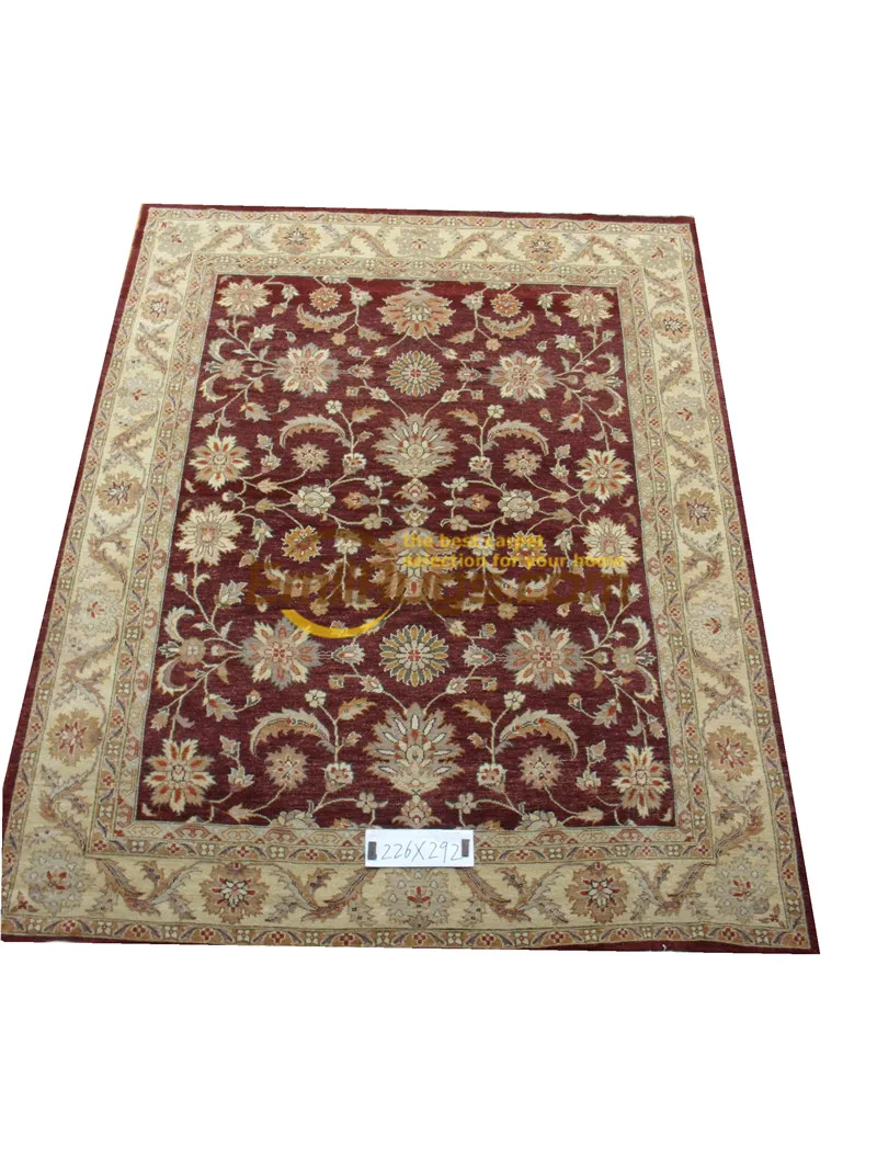 Oushak ковры ремесло изготовления шерсти вручную для ковров гостиной украшения дома Художественный Ковер Дизайн растений