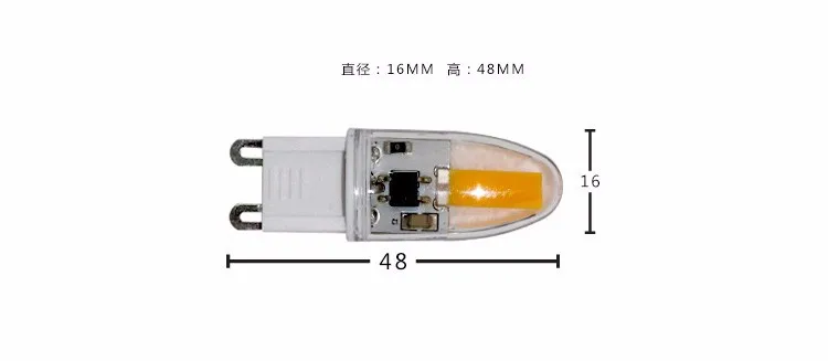 10 шт. G9 COB Светодиодный лампа 6 Вт 8 Вт AC 230 V светодиодный лампы 1505 светодиодный g9 свет заменить 30/40 Вт галогенной лампы 360 градусов модный