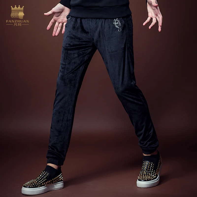 Online Buy Wholesale mens suede pants from China mens suede pants