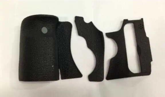

FREE SHIPPING ! 3 Pieces a set Front Rear Right Grip Rubber Unit Complete Rubber Cover Replacement For Canon 60D
