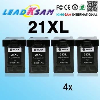 

4x compatible black ink cartridge for hp21 22 22xl Deskjet 3915 3920 D1530 D1320 D1311 D1455 F2100 F2280 F4100 F4180