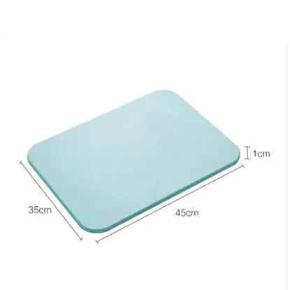 

Diatomite matt bathroom water absorption quick drying mat toilet natural diatomite mat anti-skid mat