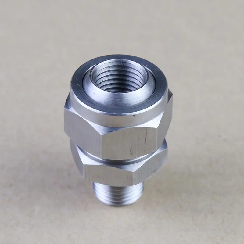

( 10 pcs/lot ) 1/8" SS nozzle rotating joint (DHL/TNT/UPS/Fedex/EMS free shipping)