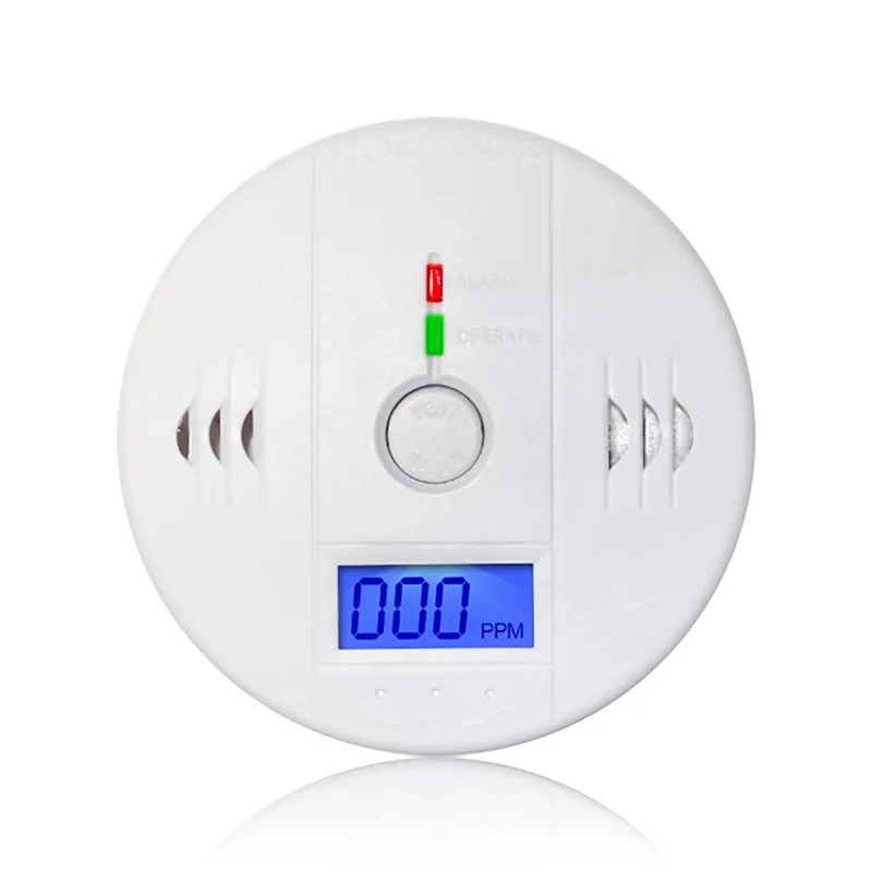 

Home Security Alarm LCD Photoelectric Independent CO Gas Sensor Carbon Monoxide Poisoning Sensor Alarm Wireless Device Detector