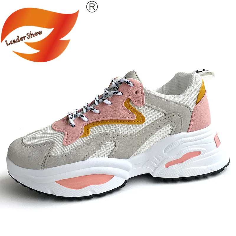

Leader Show Women Casual Shoes Are Comfortable Lace-up Lace-up Women Shoes Breathable Spring Outdoor Women Sneakers Zapatillas