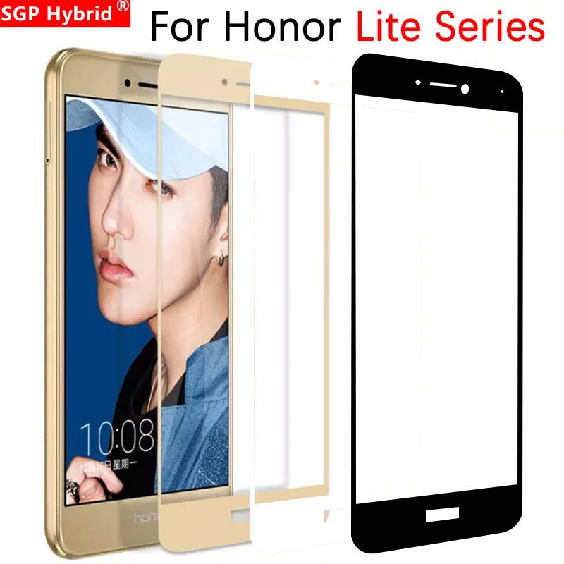 Закаленное стекло с полным покрытием для Huawei Honor 9 Lite Защитное 8lite P8 P9 2017 Защитная