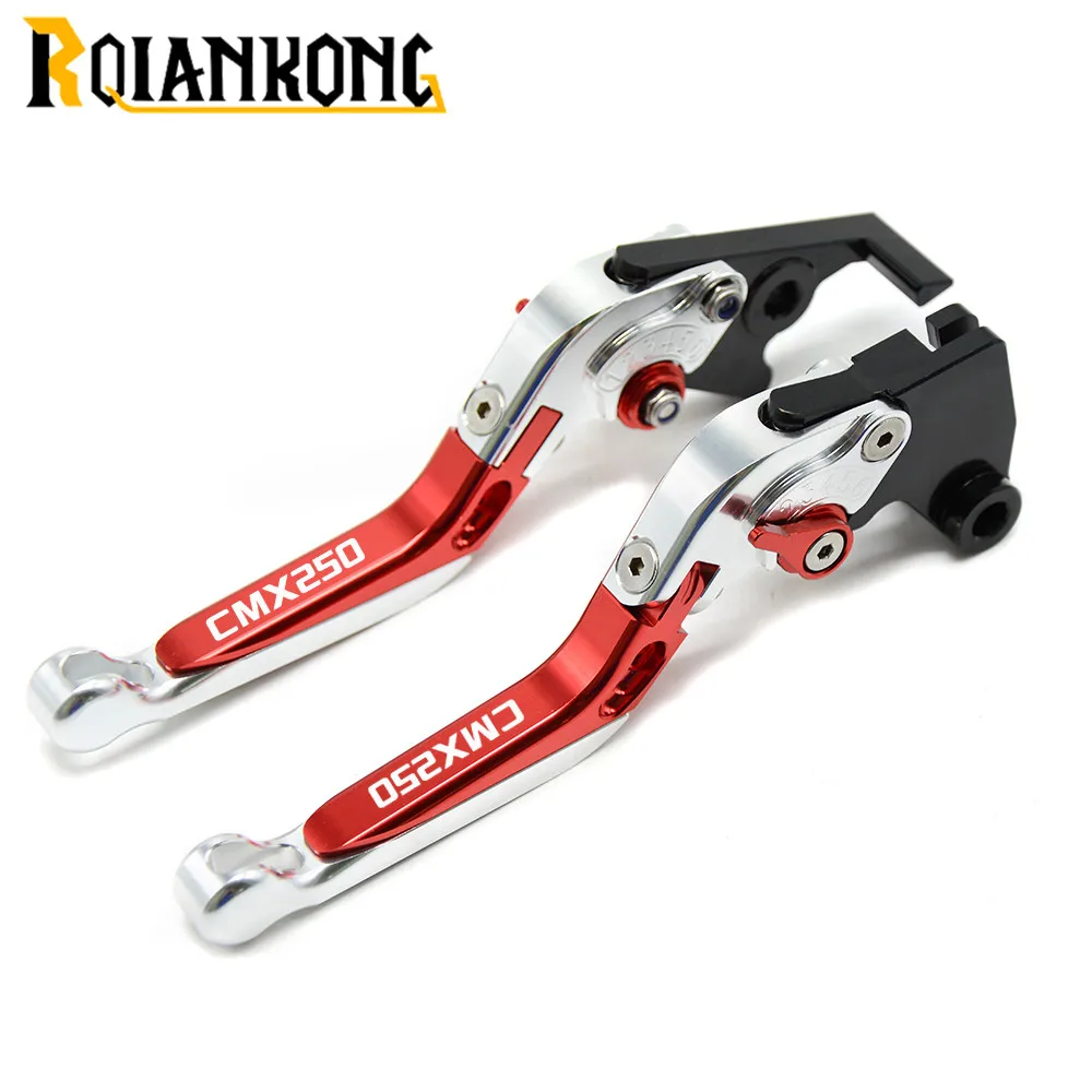 

CNC Aluminum Motorcycle lever For Honda Rebel CMX250 1996-2011 2010 2009 Adjustable Foldable Lengthening brake clutch levers