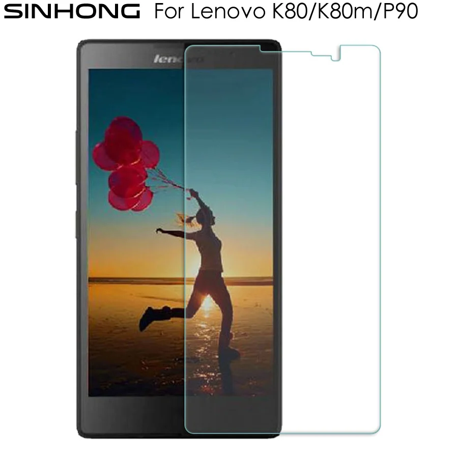 Sinhong 9 H закаленное Стекло чехол для Lenovo K80 k80m P90 Экран протектор Плёнки