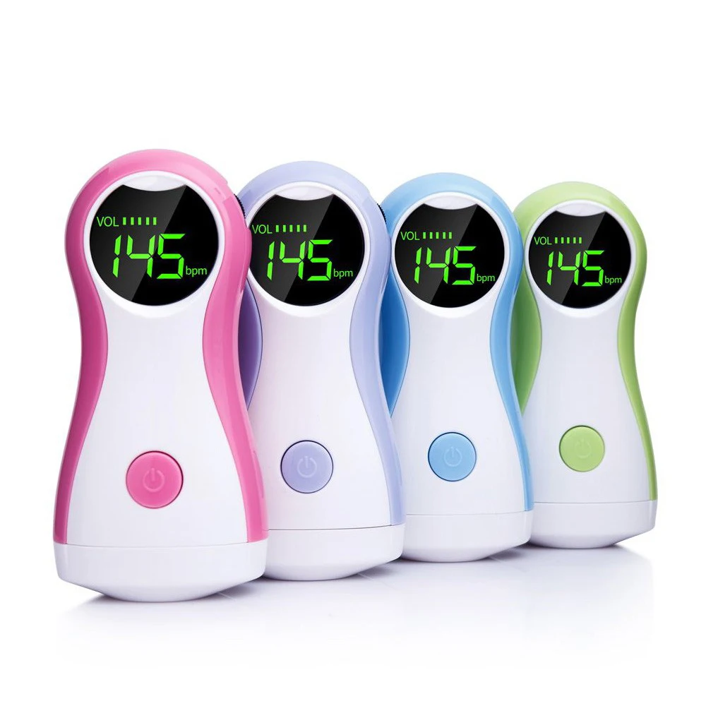 

Fetal Doppler Baby Monitor LCD Monitor Portable Baby Heart Rate Monitor with Headphones