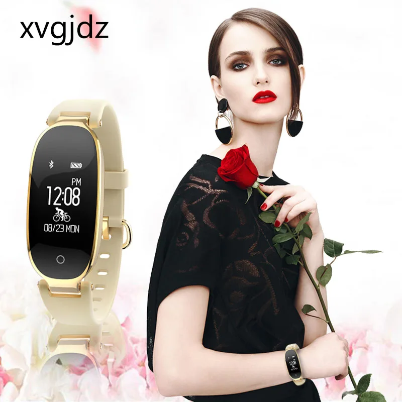

Bluetooth Waterproof S3 Smart Watch Fashion Women Ladies Heart Rate Monitor Smartwatch relogio inteligente For Android IOS reloj