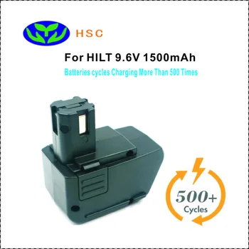 

1.5Ah rechargeable battery pack Hil9.6A NiCD battery 9.6V Replacement Hilti 9.6V battery BP10 SBP10 SFB105 battery pack 9.6V