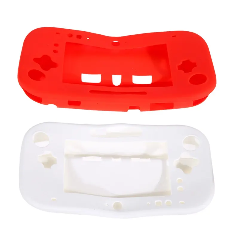 Hot Sale Silicone Case Cover Skin Protector For Nintendo Wii U GamePad Controller High Quality