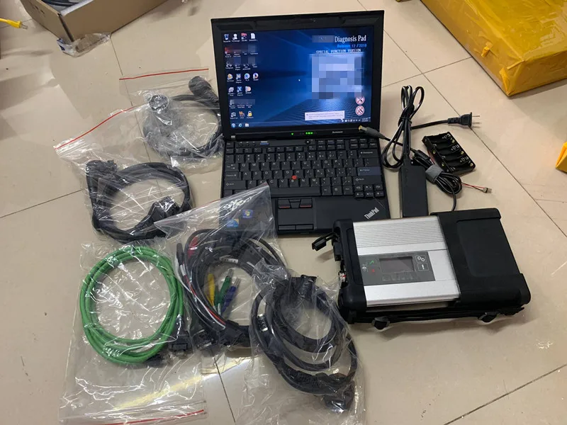 2021 новый выпущенный ноутбук mb sd connect 5 с программным обеспечением hdd ssd Диагностика