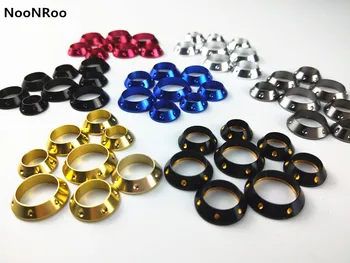 

Trim ring for fishing rod /Aluminum Winding Check Decorative ring DIY Fishing Rod part Repair components mix size