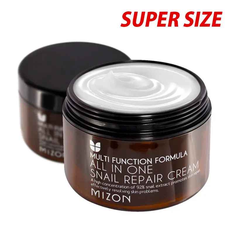 Мизон All In One Snail Repair Cream 120 мл крем для лица масла Управление уменьшение пор акне