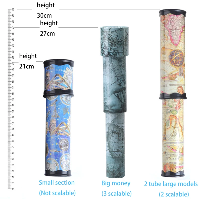 30CM 2/3 Joints Maginative Cartoon Rotation Classic Kaleidoscope Kids Fancy Early Childhood Educational Toys 30CM 2/3 Joints Maginative Cartoon Rotation Classic Kaleidoscope Kids Fancy Early Childhood Educational Toys