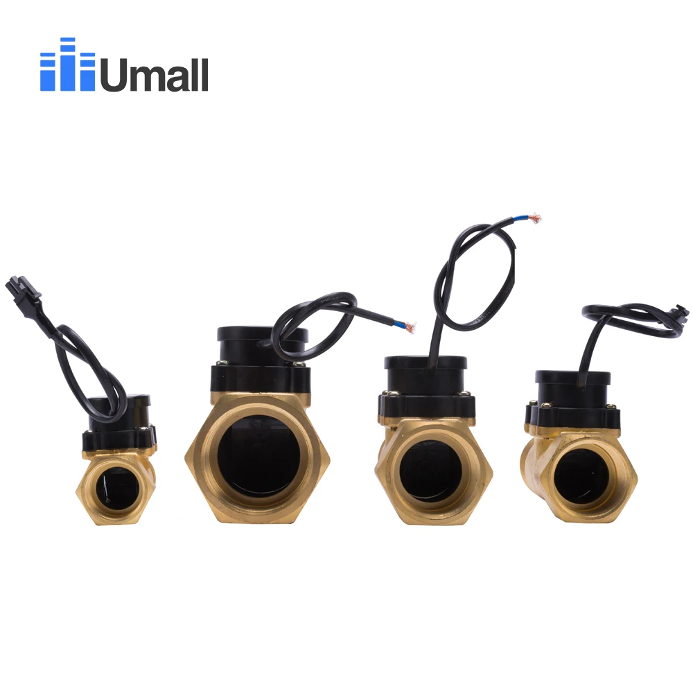 Water Flow Switch HT2010 2 Inches Boosting Circulation Water Pump Flow Sensor Switch Electronic Magnetic Pipe Pressure Control Valve