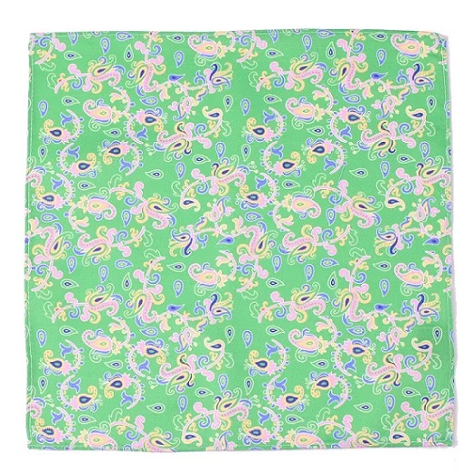 MPK-165pocket square Портной Смит стиль Hankies Яркие Красочные Пейсли карманные квадратные винтажные Платки Шарфы мужские карманные модные аксессуары - Цвет: MPK-165pocket square