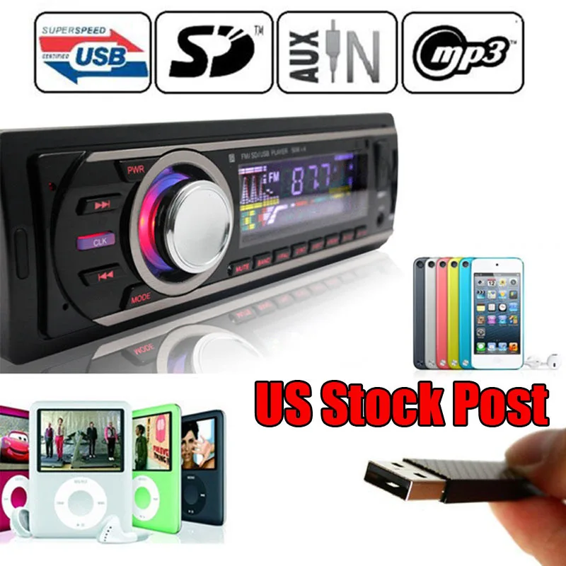 2015 New Car Radio Stereo MP3 Player Head Unit/USB/SD/AUX/FM In dash